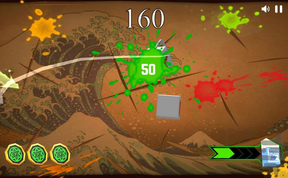 بازی نینجا میوه ای - Gameplay image of android game