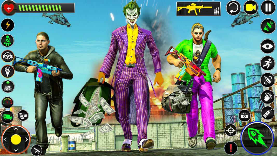 گنگستر شهر | بازی جوکر جدید - Gameplay image of android game