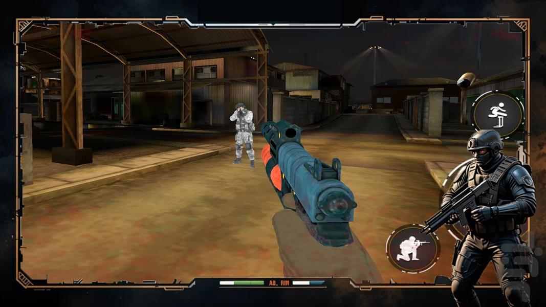 تفنگ بازی اکشن - Gameplay image of android game