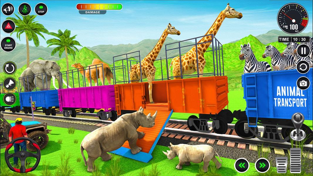 ماشین حمل حیوانات | ماشین بازی - عکس بازی موبایلی اندروید