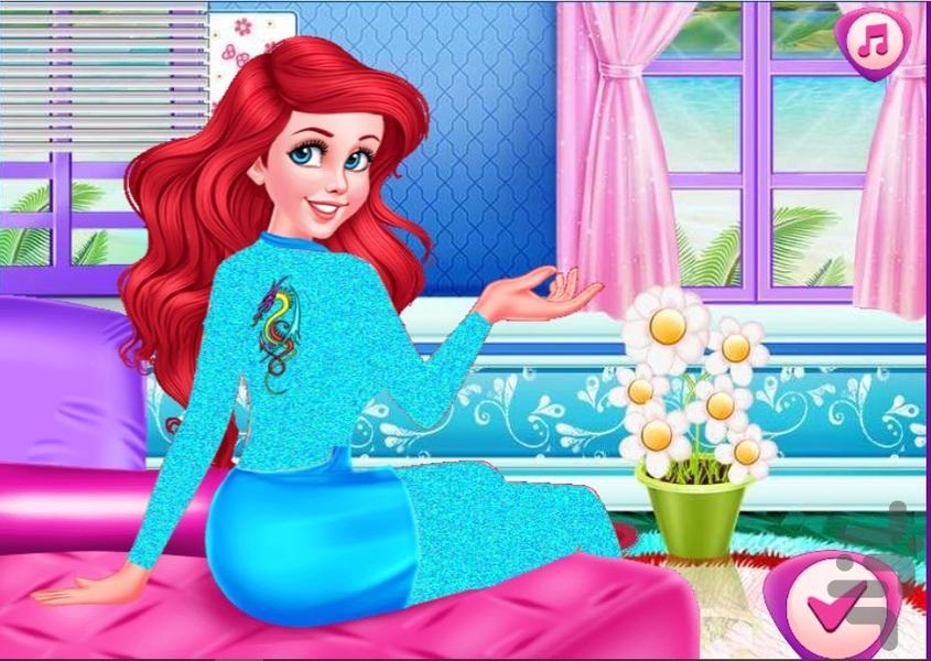 بازی دخترانه حنا دست - Gameplay image of android game