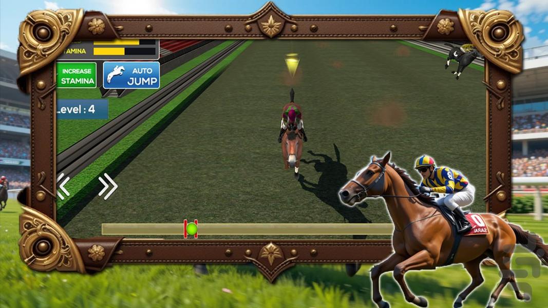 بازی اسب سواری - Gameplay image of android game