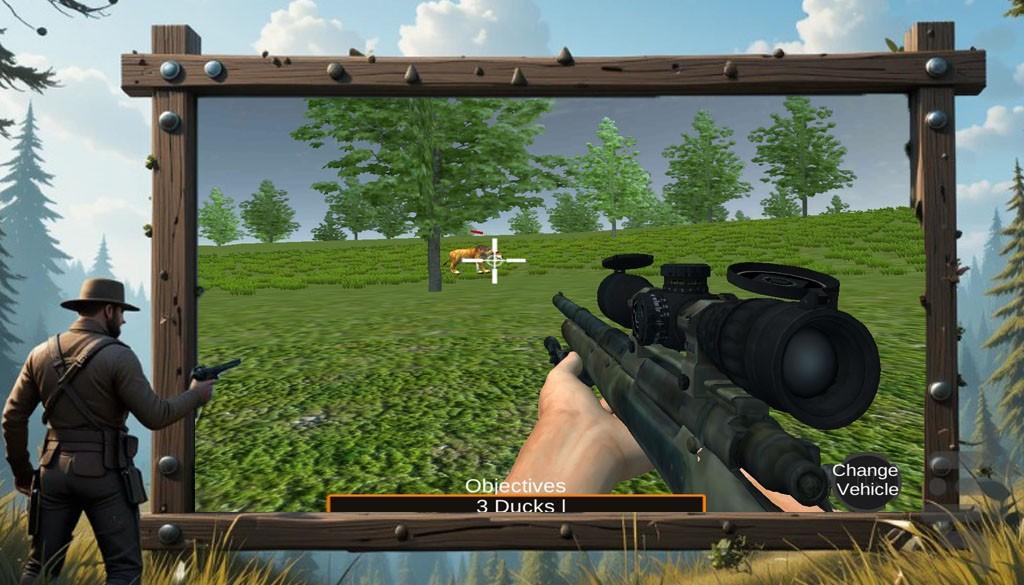 بازی شکار - Gameplay image of android game