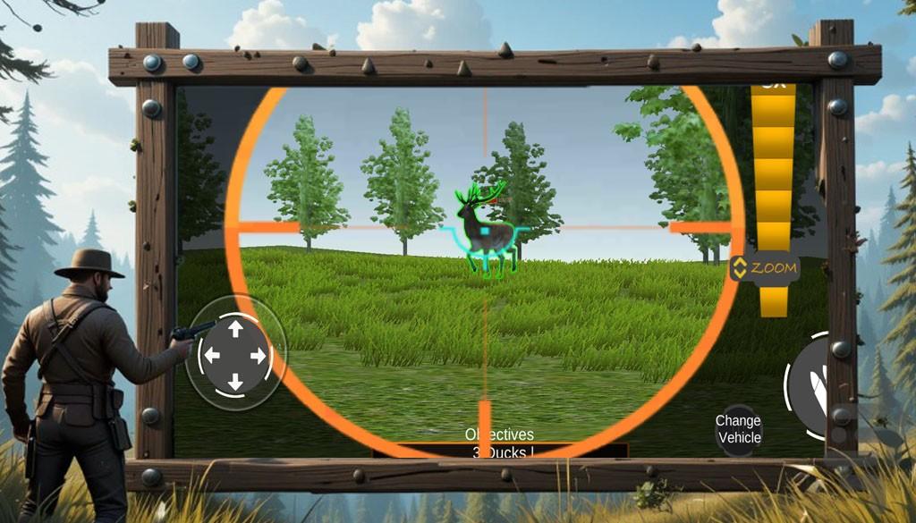بازی شکار - Gameplay image of android game
