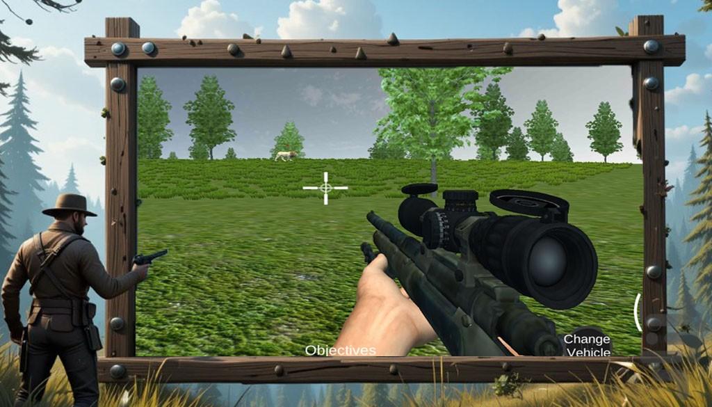 بازی شکار - Gameplay image of android game