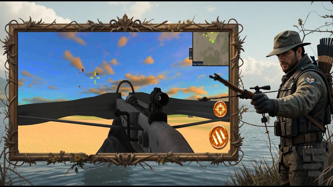 شکار مرغابی | تفنگ بازی - Gameplay image of android game