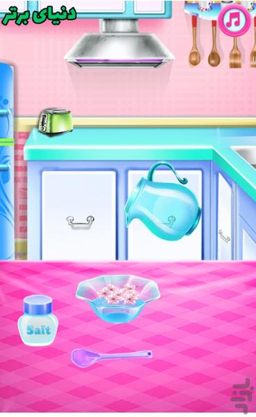 بازی اشپزی پخت کیک - Gameplay image of android game