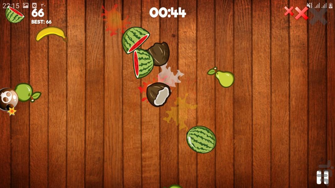 میوه خردکن - Gameplay image of android game