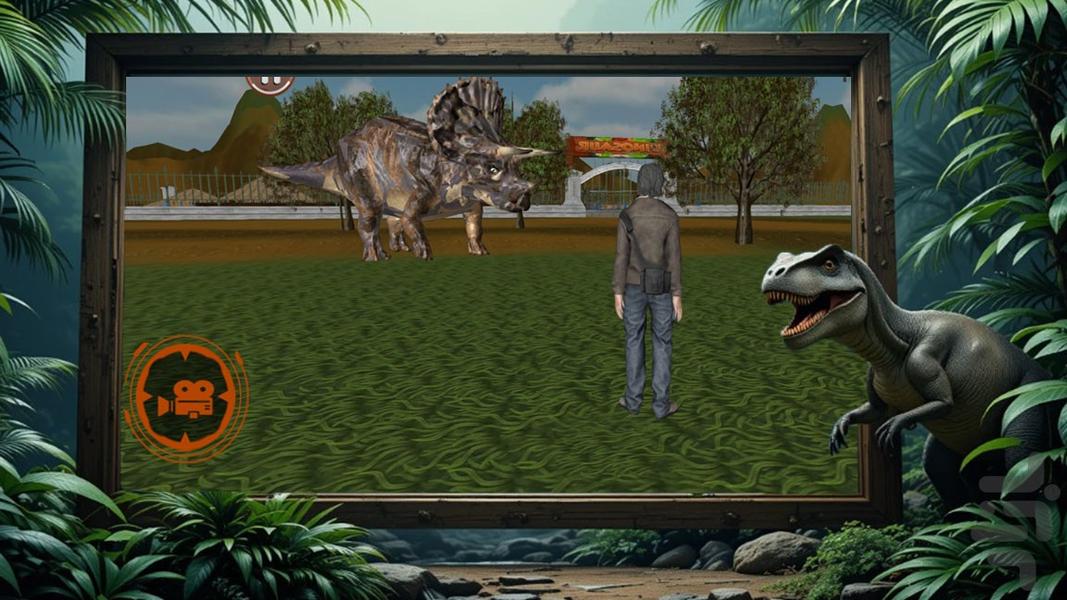 بازی پارک ژوراسیک | دایناسور - Gameplay image of android game