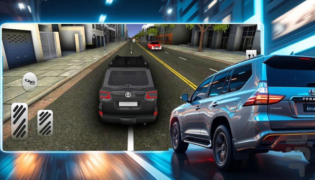بازی رانندگی با پرادو - عکس بازی موبایلی اندروید