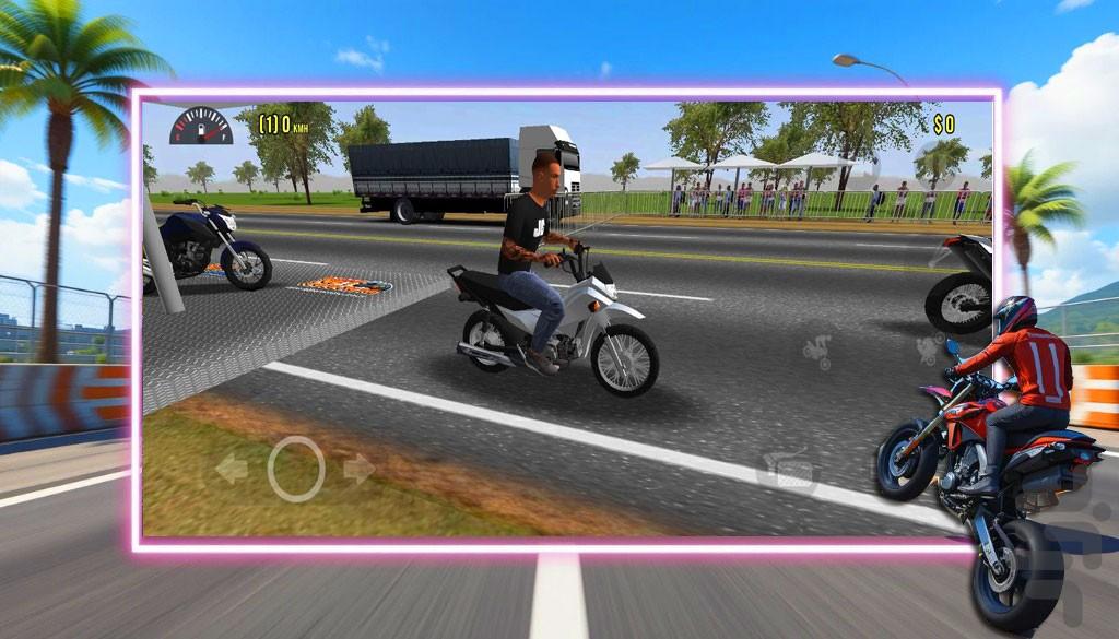 بازی موتورسواری حرفه ای - عکس بازی موبایلی اندروید