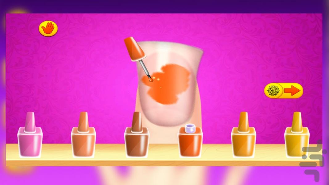 ناخن بازی - Gameplay image of android game
