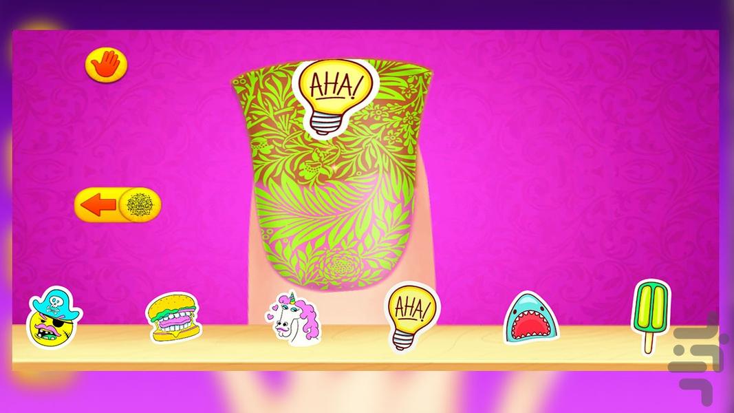 ناخن بازی - Gameplay image of android game