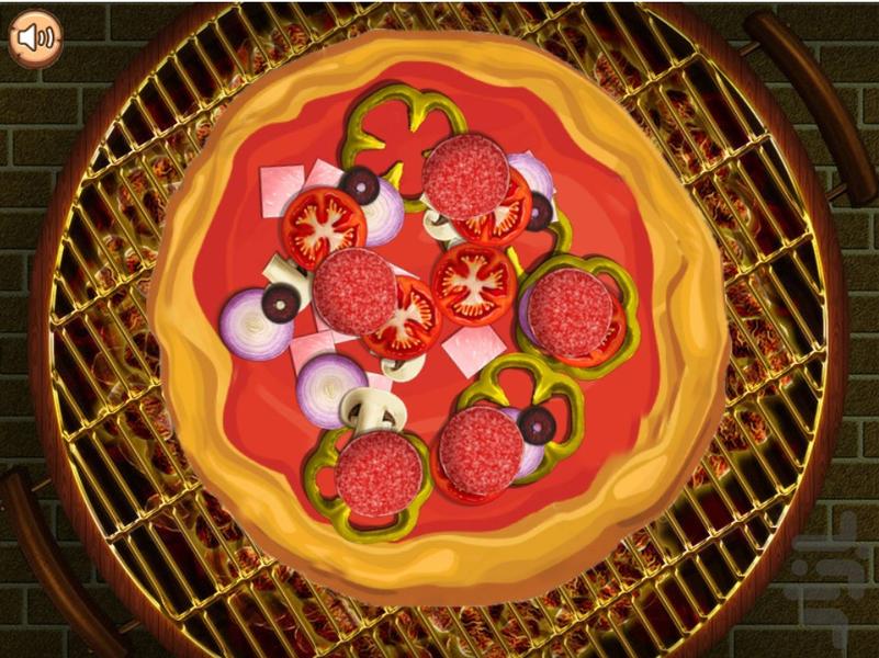 بازی پخت و پز پیتزا - Gameplay image of android game
