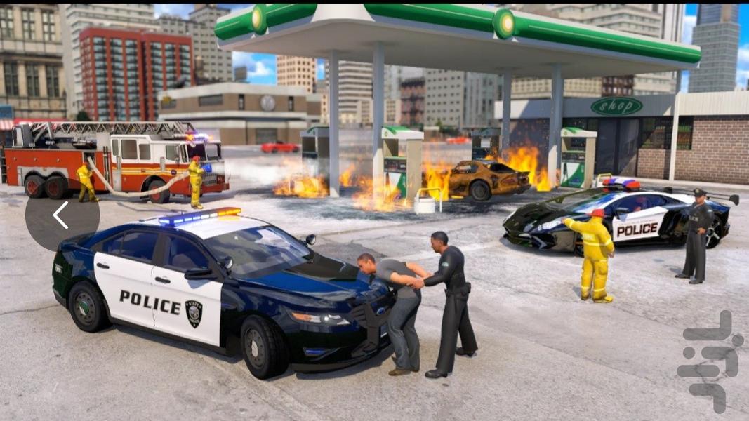 بازی گشت پلیس - Gameplay image of android game
