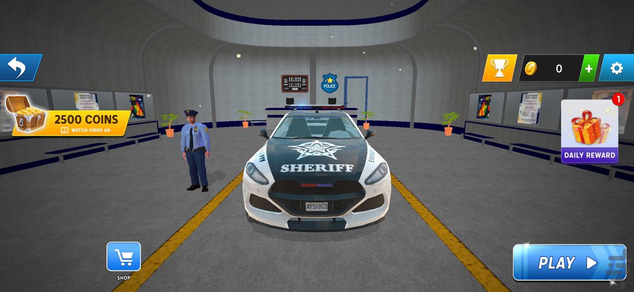 بازی گشت پلیس - Gameplay image of android game