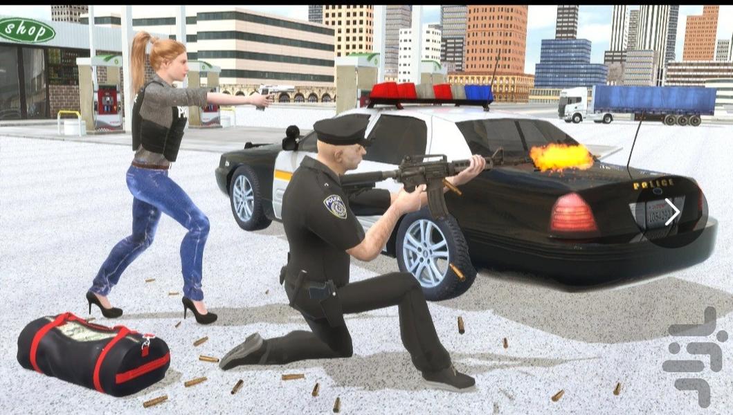 بازی گشت پلیس - Gameplay image of android game
