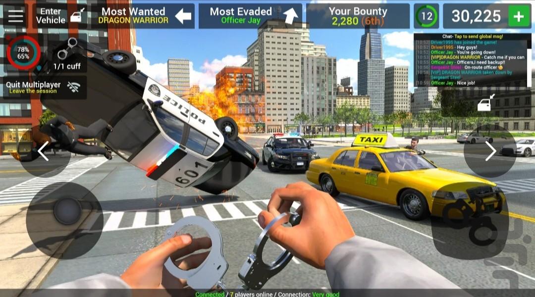 بازی گشت پلیس - Gameplay image of android game