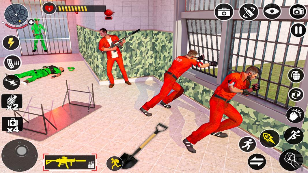 زندانی ، زندان ، پلیس بازی ، دزد و پ - Gameplay image of android game