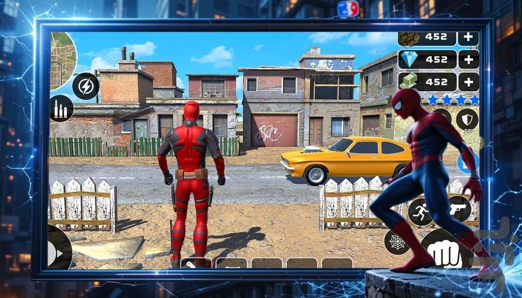 بازی مرد عنکبوتی - Gameplay image of android game