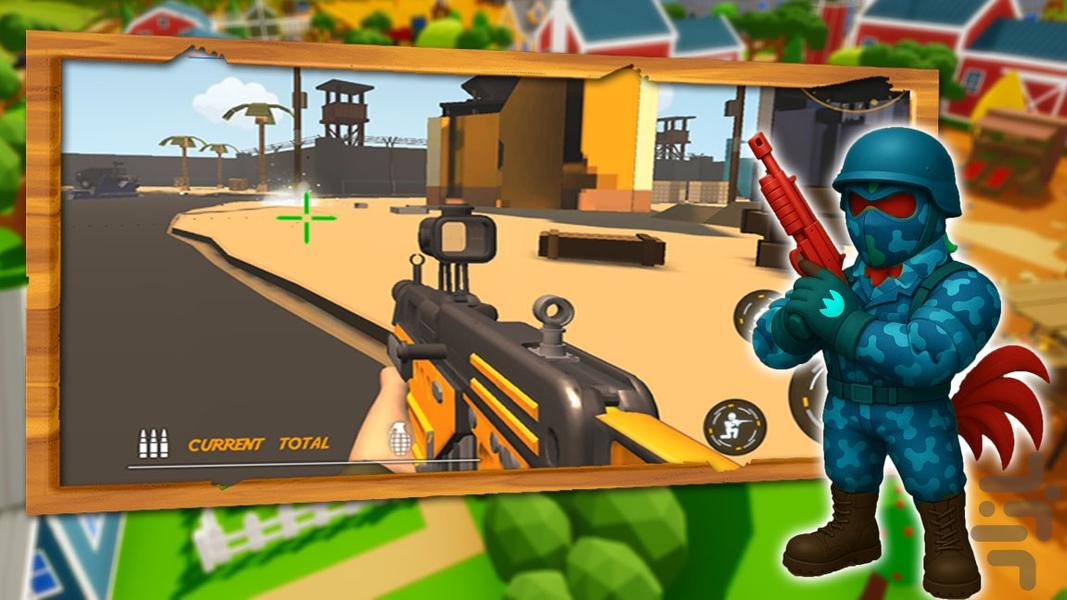 بازی خروس جنگی - Gameplay image of android game