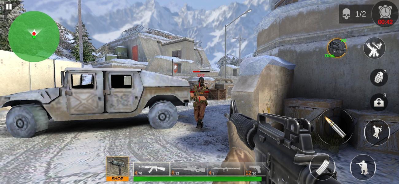 بازی تفنگی عملیات نهایی - Gameplay image of android game