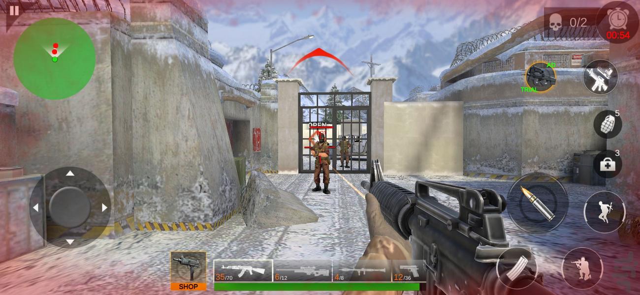 بازی تفنگی عملیات نهایی - Gameplay image of android game