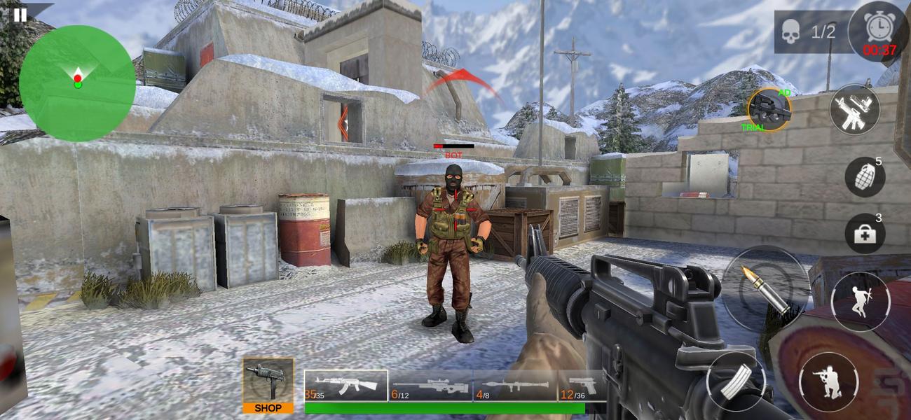 بازی تفنگی عملیات نهایی - Gameplay image of android game