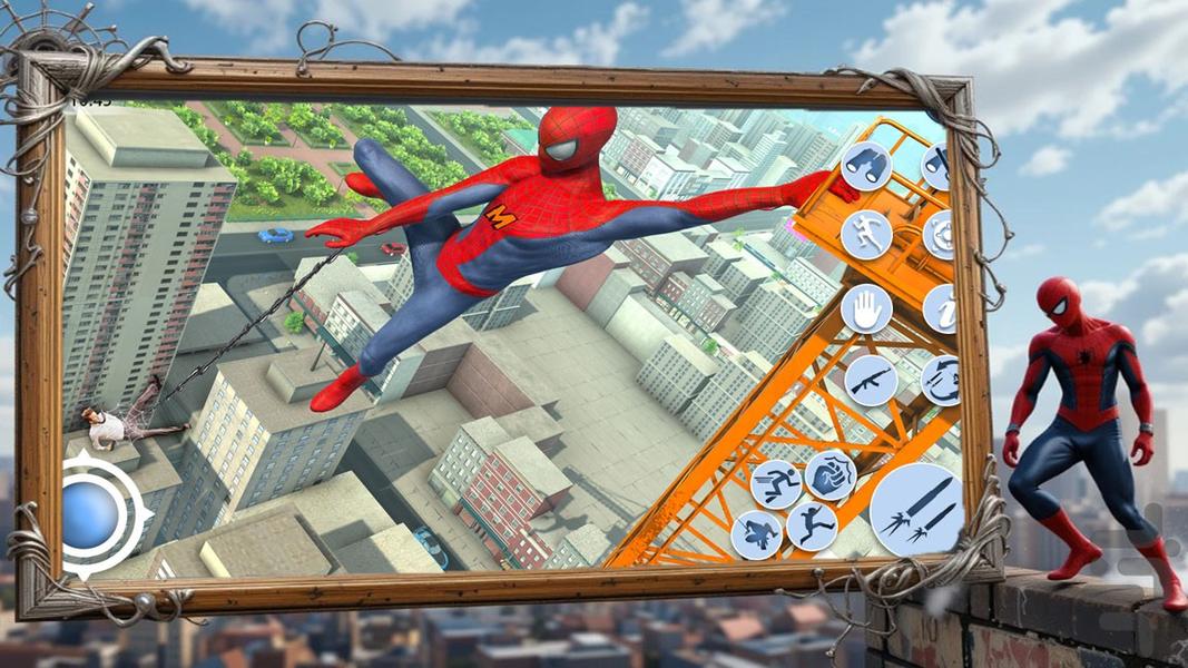 بازی مرد عنکبوتی - Gameplay image of android game