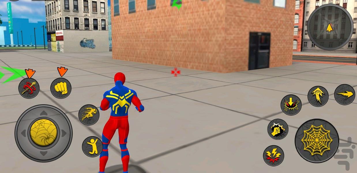 بازی مرد عنکبوتی - Gameplay image of android game