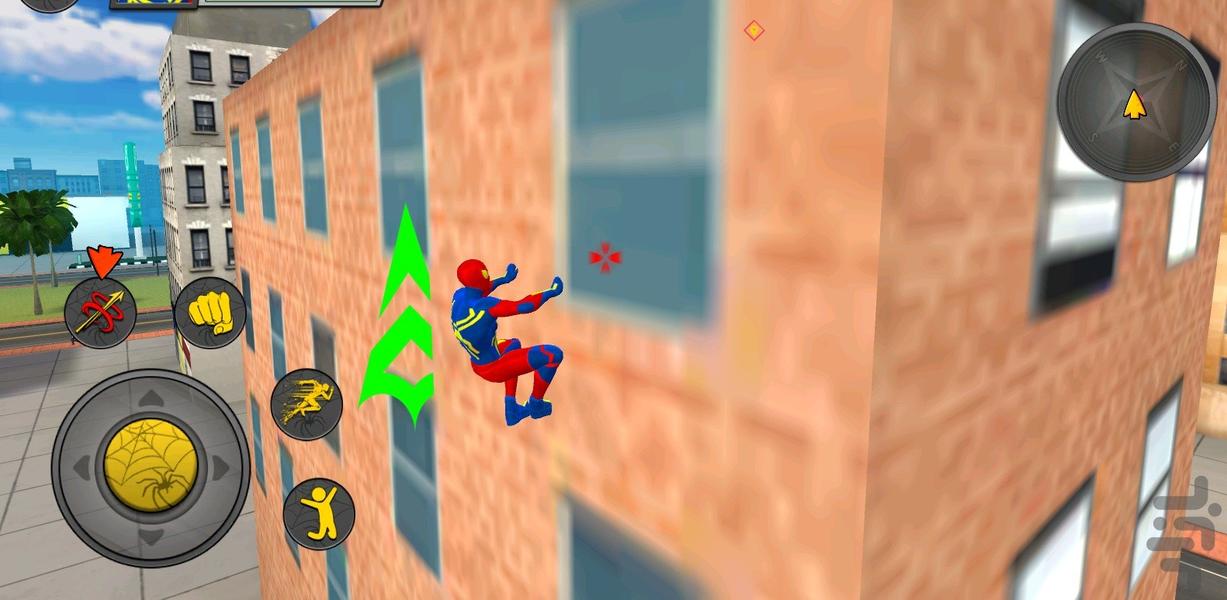 بازی مرد عنکبوتی - Gameplay image of android game