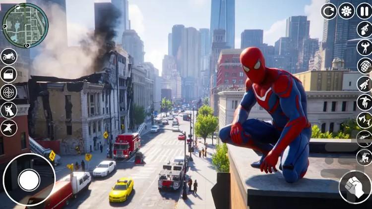 بازی مرد عنکبوتی - عکس بازی موبایلی اندروید