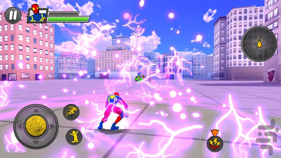 بازی مرد عنکبوتی - Gameplay image of android game