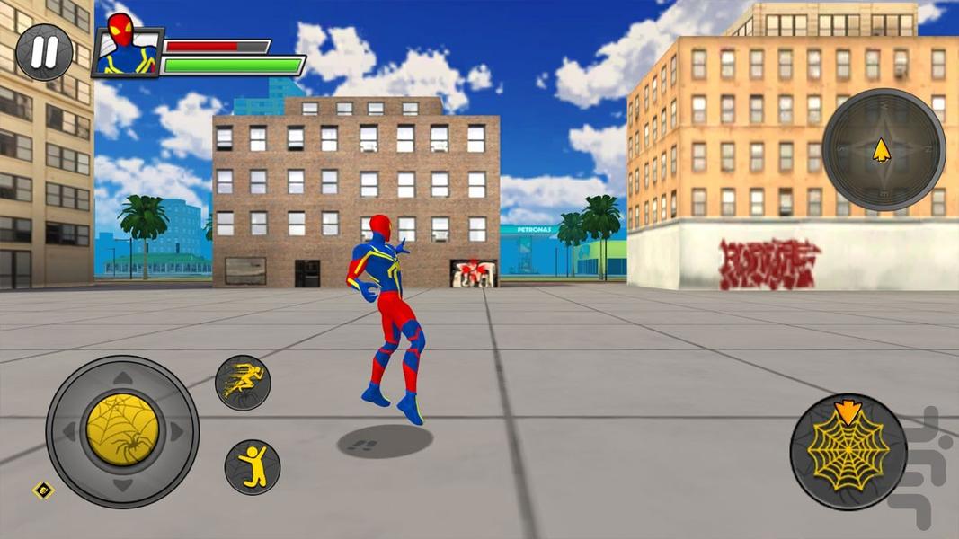 بازی مرد عنکبوتی - Gameplay image of android game
