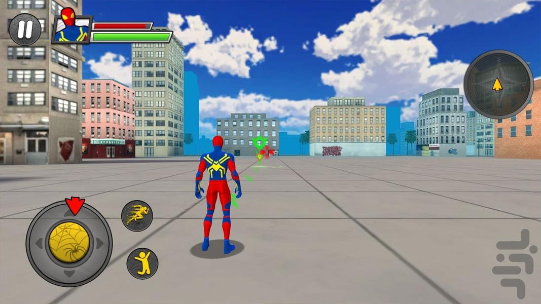 بازی مرد عنکبوتی - Gameplay image of android game