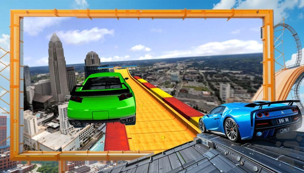 بازی ماشین مسابقه ای - Gameplay image of android game