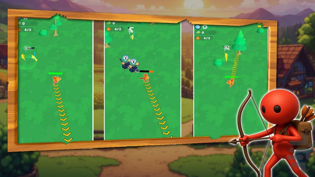 بازی جنگی دایناسور - Gameplay image of android game