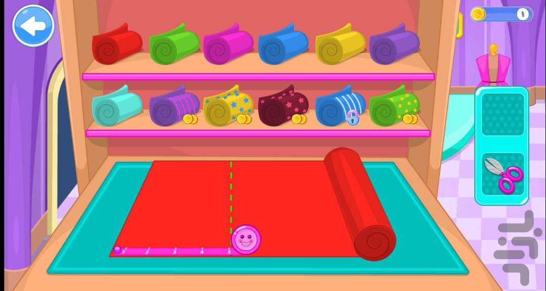 بازی دخترانه خیاطی | بازی جدید - عکس بازی موبایلی اندروید