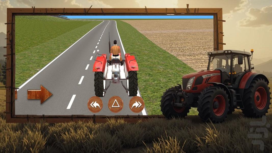 ماشین بازی تراکتور - Gameplay image of android game