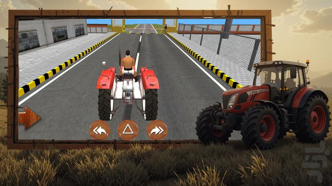 ماشین بازی تراکتور - Gameplay image of android game
