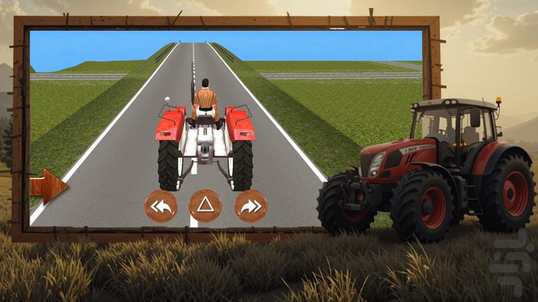 ماشین بازی تراکتور - Gameplay image of android game