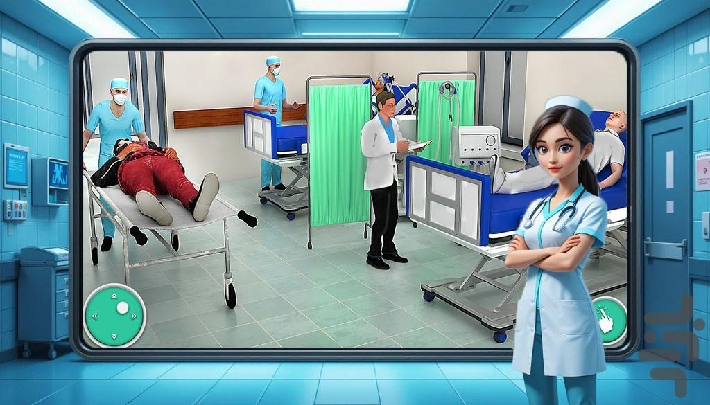 بازی دخترانه دکتری - Gameplay image of android game