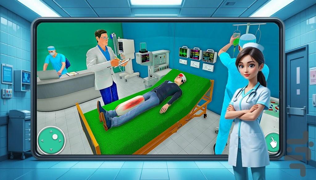 بازی دخترانه دکتری - عکس بازی موبایلی اندروید