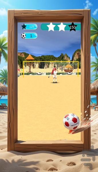 بازی فوتبال - Gameplay image of android game