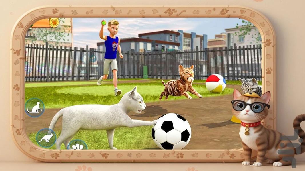 بازی گربه : بازی کودکانه - Gameplay image of android game