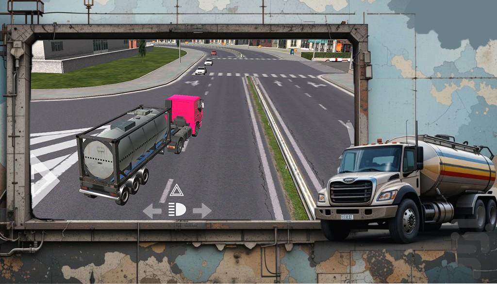 بازی کامیون سنگین - Gameplay image of android game