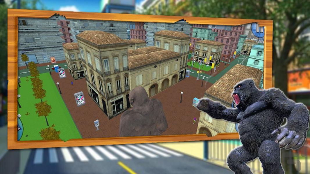 بازی میمون ترسناک - Gameplay image of android game