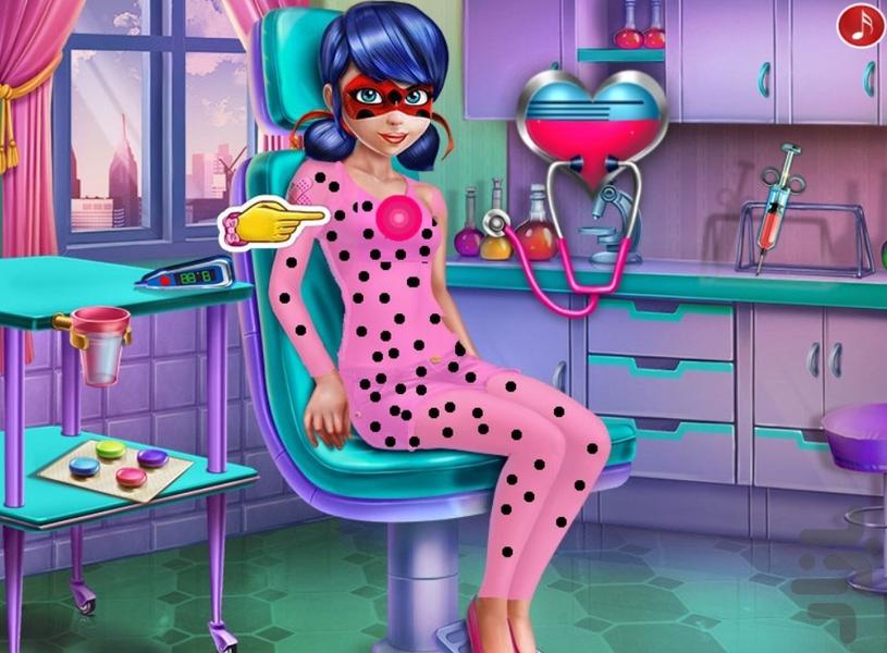 بازی واکسن دختر کفشدوزکی - عکس بازی موبایلی اندروید