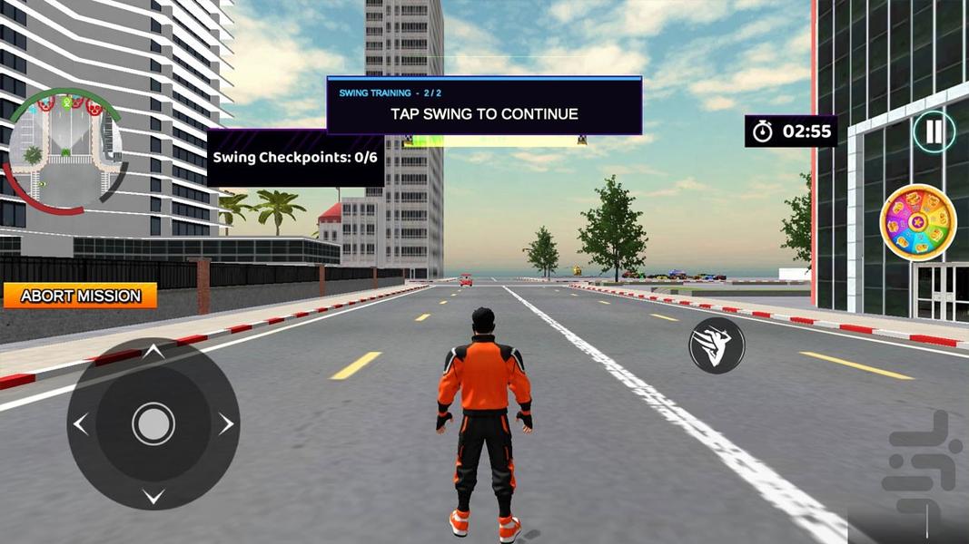 بازی مرد عنکبوتی - Gameplay image of android game