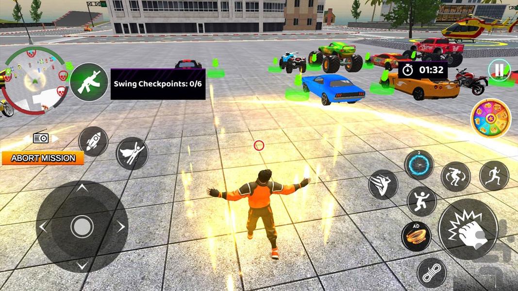 بازی مرد عنکبوتی - Gameplay image of android game